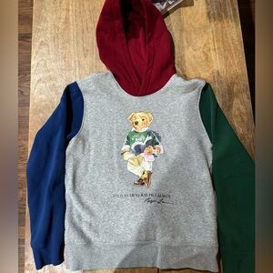 Boys Ralph Lauren polo hoodie